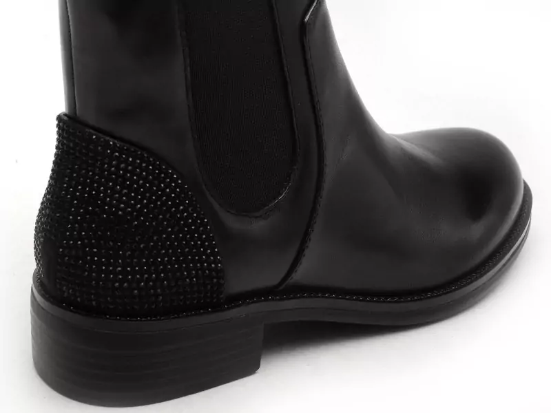 Regarde Le Ciel Boots ROXANA 48 Noir Boots et Bottines Plates Femme