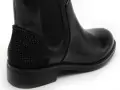 Regarde Le Ciel Boots ROXANA 48 Noir Boots et Bottines Plates Femme