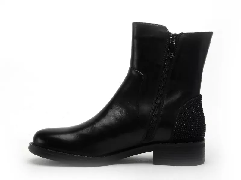 Regarde Le Ciel Boots ROXANA 48 Noir Boots et Bottines Plates Femme