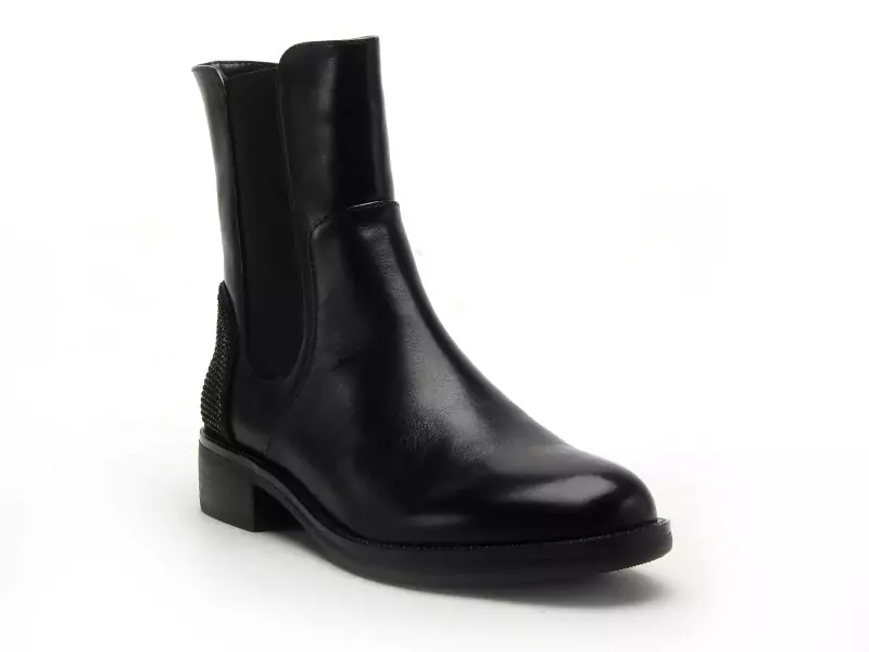 Regarde Le Ciel Boots ROXANA 48 Noir Boots et Bottines Plates Femme