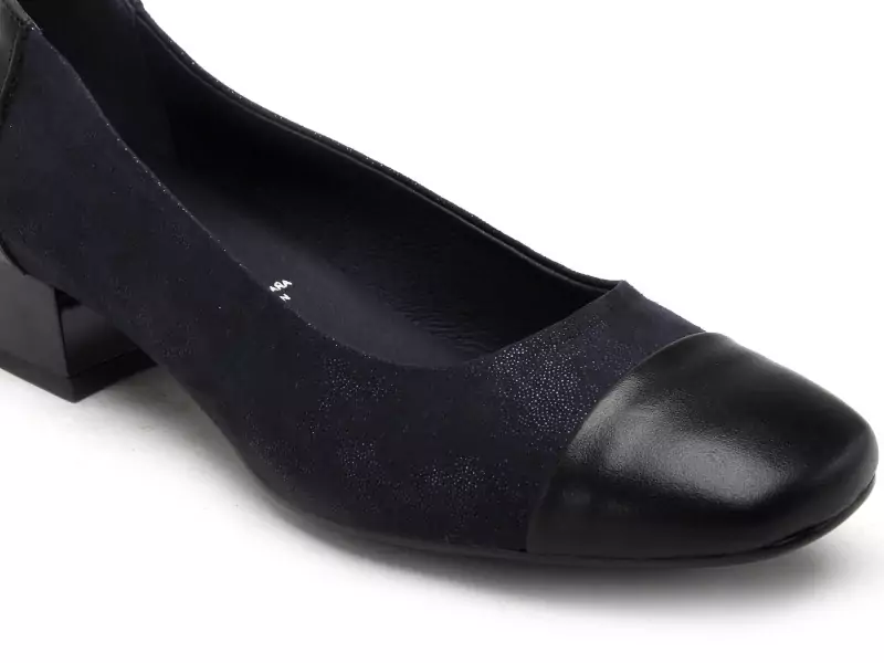 Dorking Ballerine D9623PLSU Bleu Ballerines Femme