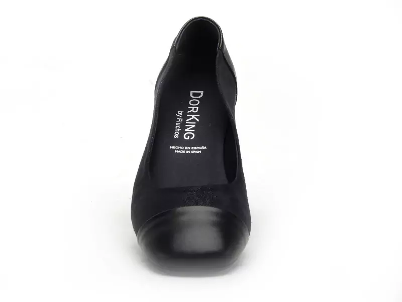 Dorking Ballerine D9623PLSU Bleu Ballerines Femme