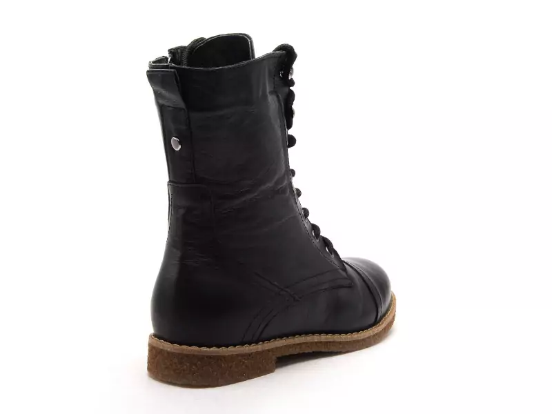 Andrea Conti 0348760 Noir Boots et Bottines Plates Femme