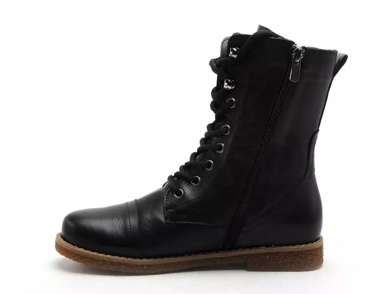 Andrea Conti 0348760 Noir Boots et Bottines Plates Femme