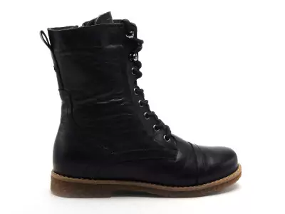 0348760 Noir Boots et Bottines Plates Femme