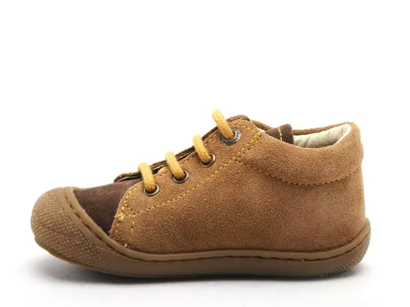 Naturino COCOON SUEDE SOLE H Marron Bébé Fille