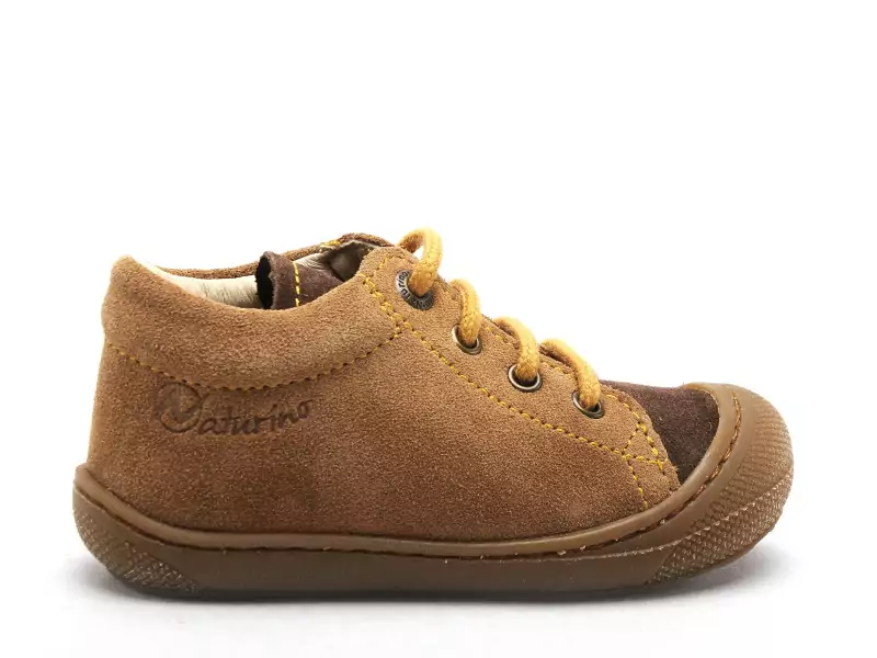Naturino COCOON SUEDE SOLE H Marron Bébé Fille