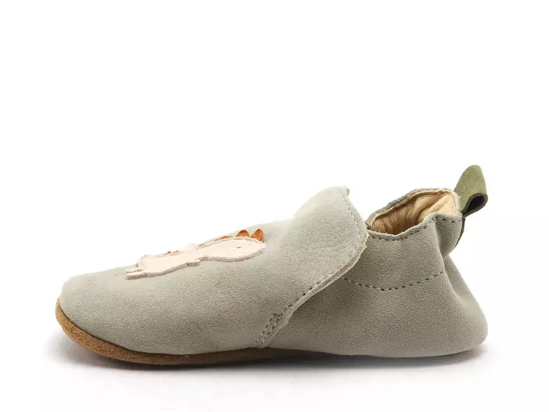 Bellamy VALENTINES HERISSON Beige Chaussons Bébé