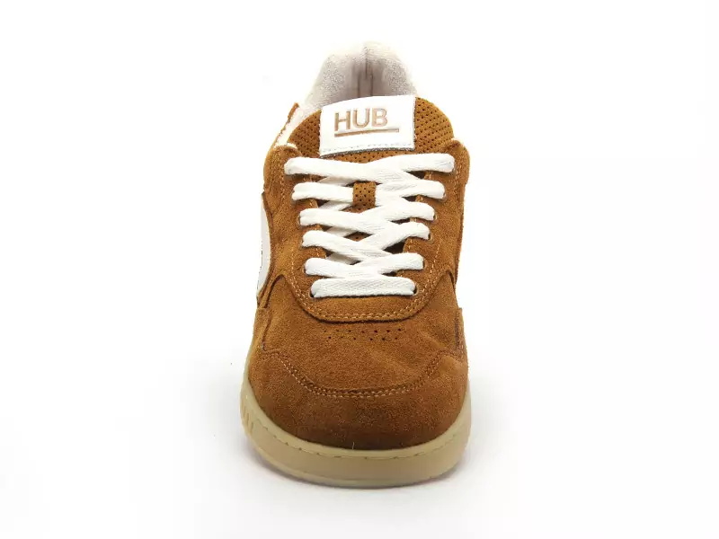 Hub VANCOUVER Marron Baskets Basses Homme