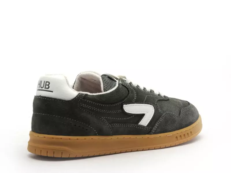 Hub VANCOUVER Vert Baskets Basses Homme
