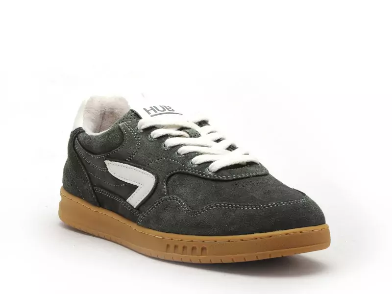 Hub VANCOUVER Vert Baskets Basses Homme