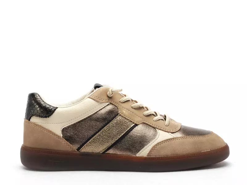 Tamaris 23662 45 Or Baskets Basses Femme