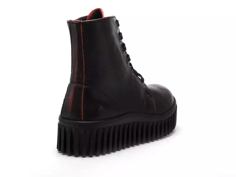 Art BRIGHTON 1517 Bordeaux Boots et Bottines à Talons Femme