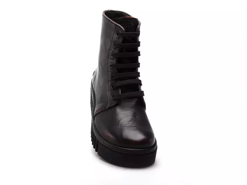 Art BRIGHTON 1517 Bordeaux Boots et Bottines à Talons Femme