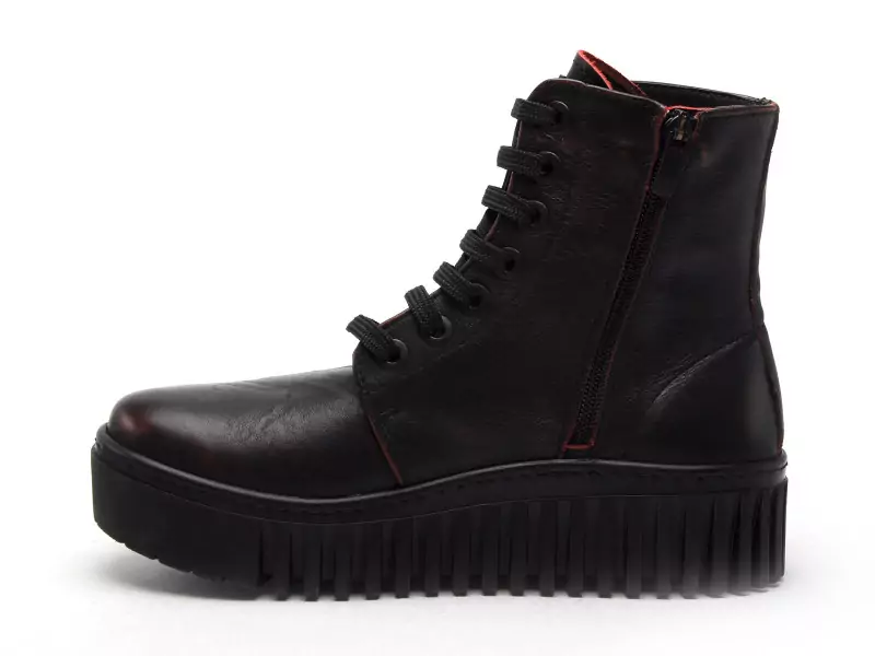Art BRIGHTON 1517 Bordeaux Boots et Bottines à Talons Femme