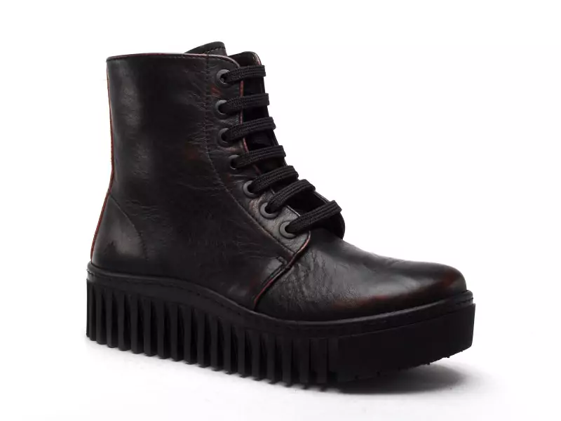 Art BRIGHTON 1517 Bordeaux Boots et Bottines à Talons Femme
