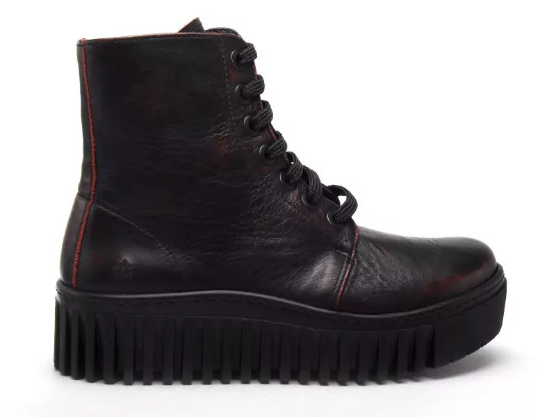 Art BRIGHTON 1517 Bordeaux Boots et Bottines à Talons Femme