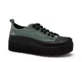 Art BRIGHTON 1518 Bleu Baskets Basses Femme