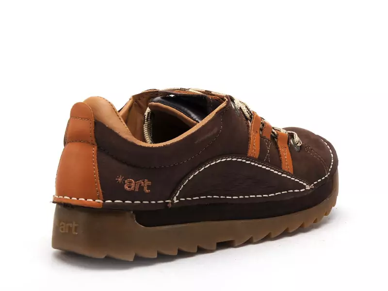 Art 590 PLEASANT H Marron Baskets Basses Homme