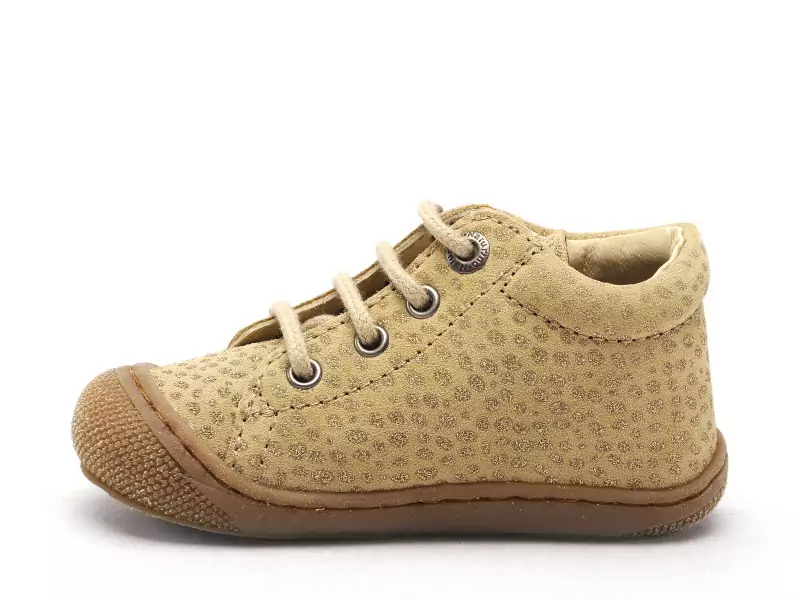 Naturino COCOON SUEDE PR.PON Beige Bébé Fille