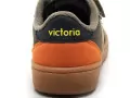 Victoria 1256106 OSLO VELCRO EFECTO PIEL Kaki Baskets Basses Garçon