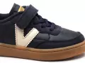 Victoria 1256106 OSLO VELCRO EFECTO PIEL Bleu Baskets Basses Garçon