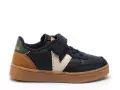 Victoria 1256106 OSLO VELCRO EFECTO PIEL Bleu Baskets Basses Garçon