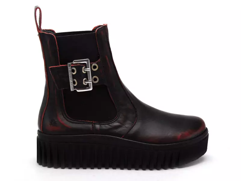 Art BRIGHTON 1516 Bordeaux Boots et Bottines à Talons Femme