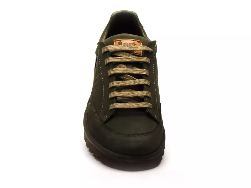 Art ONTARIO 1595 Kaki Baskets Basses Homme