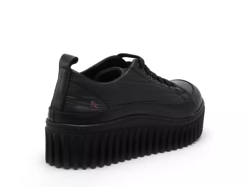 Art BRIGHTON 1518 Noir Baskets Basses Femme