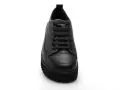 Art BRIGHTON 1518 Noir Baskets Basses Femme