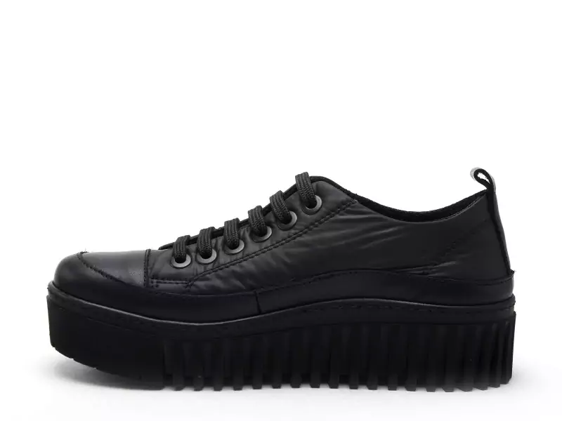 Art BRIGHTON 1518 Noir Baskets Basses Femme