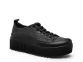 Art BRIGHTON 1518 Noir Baskets Basses Femme