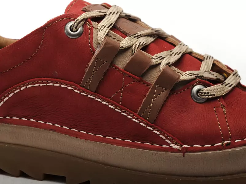 Art 590 PLEASANT H Rouge Baskets Basses Homme