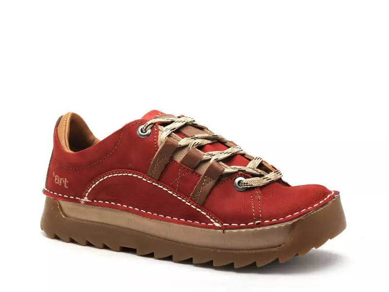 Art 590 PLEASANT H Rouge Baskets Basses Homme