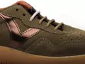 Victoria MADRID SER METAL Kaki Baskets Basses Femme