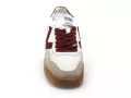 Victoria SEUL EFECT PIEL SER Bordeaux Baskets Basses Femme