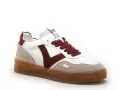 Victoria SEUL EFECT PIEL SER Bordeaux Baskets Basses Femme