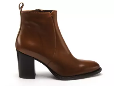 RANA Marron Boots et Bottines à Talons Femme