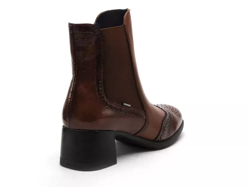 Dorking D9368NASNA Marron Boots et Bottines à Talons Femme