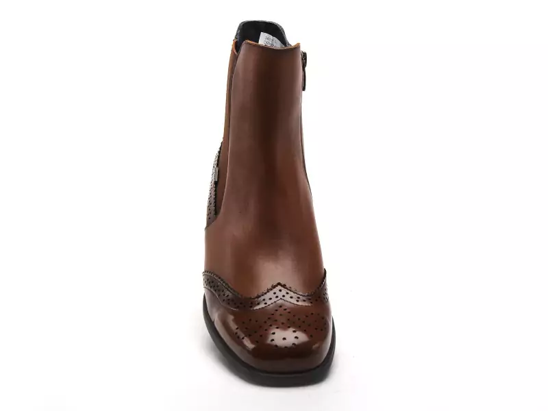 Dorking D9368NASNA Marron Boots et Bottines à Talons Femme