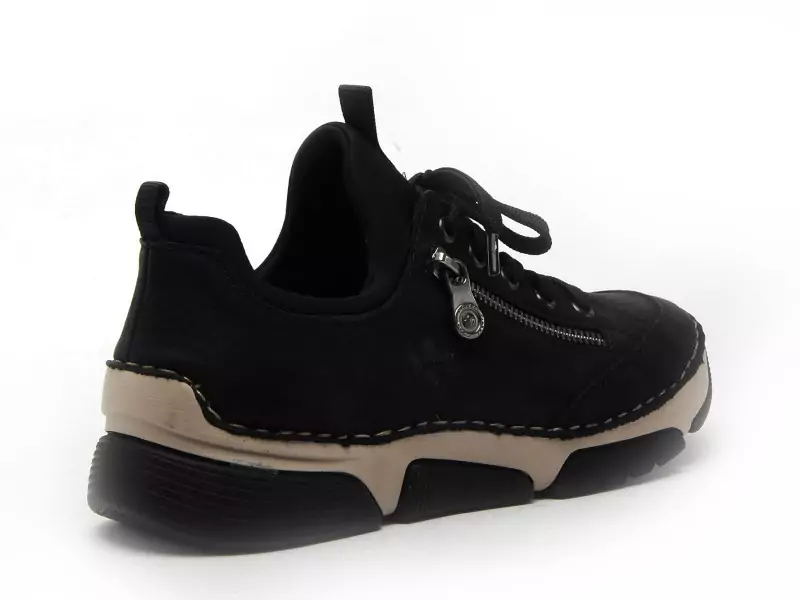 Rieker 45973 Noir Baskets Basses Femme