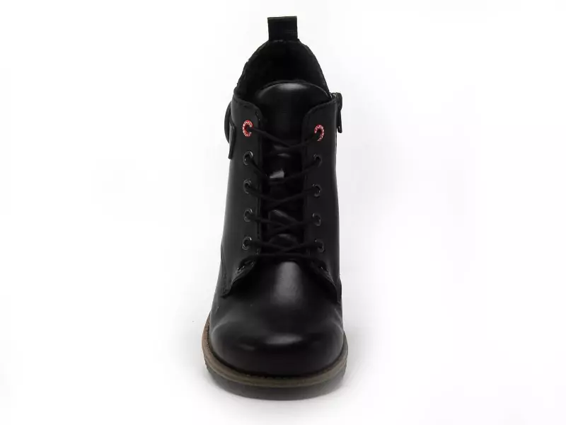 Rieker 73520 Noir Boots et Bottines Plates Femme