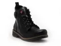Rieker 73520 Noir Boots et Bottines Plates Femme