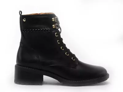 MEDINA WOD8672 Noir Boots et Bottines à Talons Femme