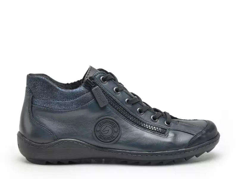 Remonte R1477 Bleu Basket Montante Femme