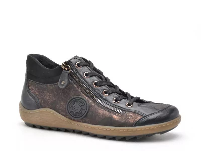 Remonte R1477 Noir Basket Montante Femme