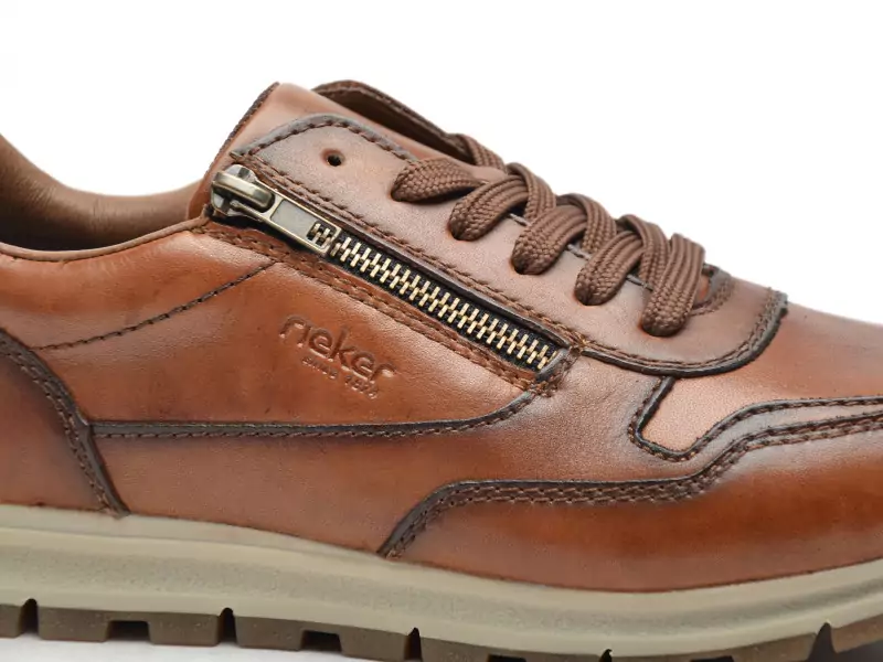 Rieker B0504 Marron Baskets Basses Homme