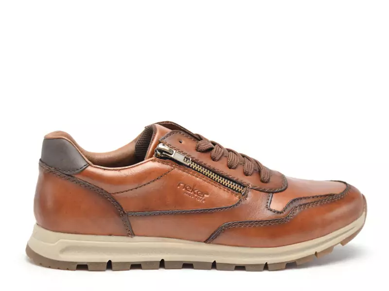 Rieker B0504 Marron Baskets Basses Homme