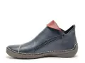 Rieker 72581 Bleu Boots et Bottines Plates Femme
